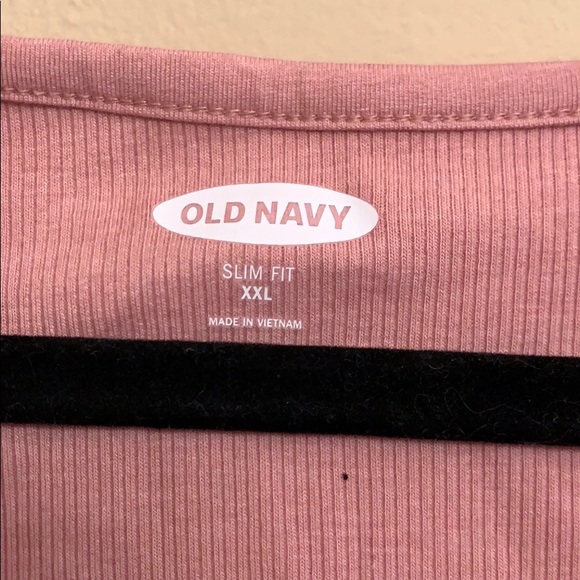 NWT Old navy Slim-Fit Ribbed-Knit Henley - Picture 4 of 7
